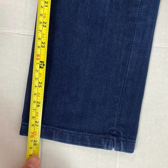 DL1961 Angel Mid Rise Skinny Ankle Jeans Dark Wash - Picture 7 of 12